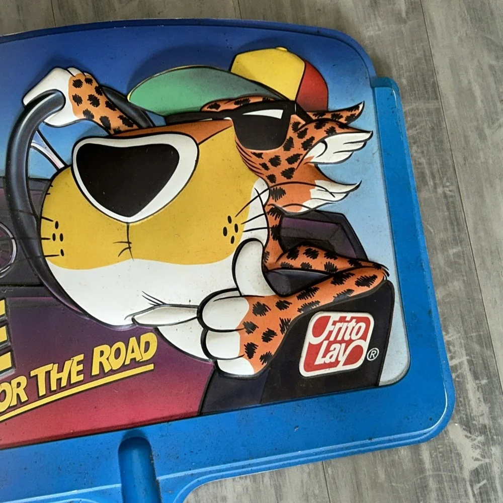 Vintage Frito-Lay Chester Cheetah Cheetos Advertising Plastic Store Display Sign